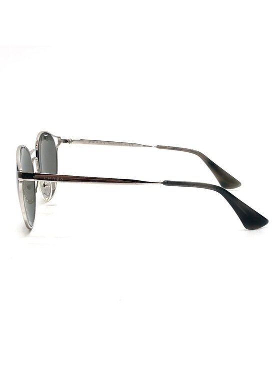 Prada Sunglasses Side Logo Metal Silver Eyewear main image 7